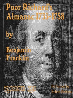 cover image of Poor Richard's Almanack 1733-1758